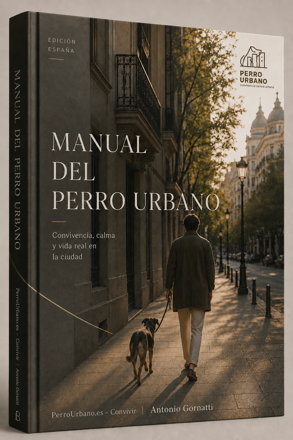 Nueva portada del Manual del Perro Urbano, edición España